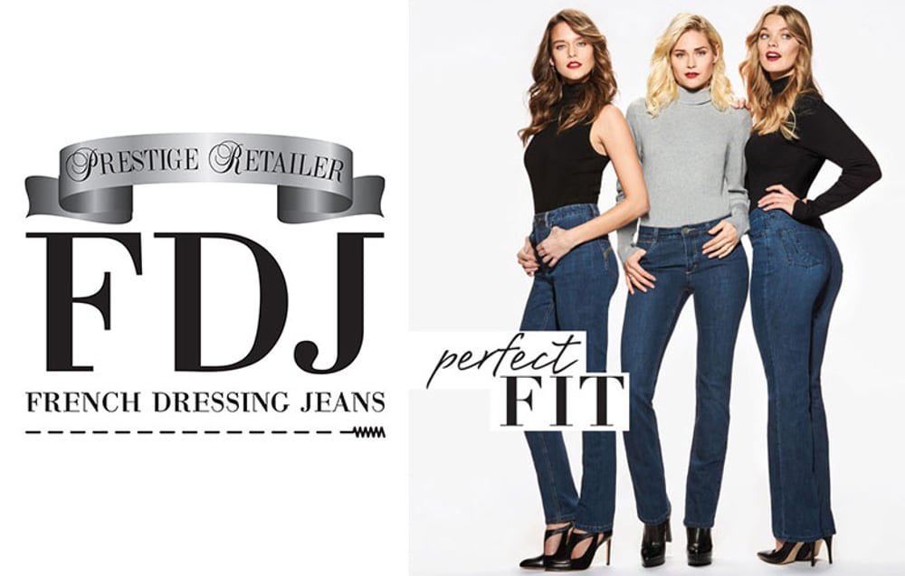 Just for you Fashions is a Prestige Retailer of FDJ French Dressing Jeans, located in Victoria BC